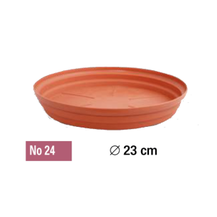 ΠΙΑΤΟ ΓΛΑΣΤΡΑΣ Νο 24  (ΔΙΑΜΕΤΡΟΣ: 23 cm)