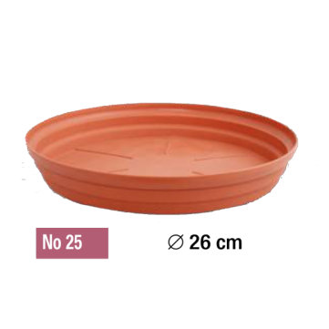 ΠΙΑΤΟ ΓΛΑΣΤΡΑΣ Νο 25  (ΔΙΑΜΕΤΡΟΣ: 26 cm)